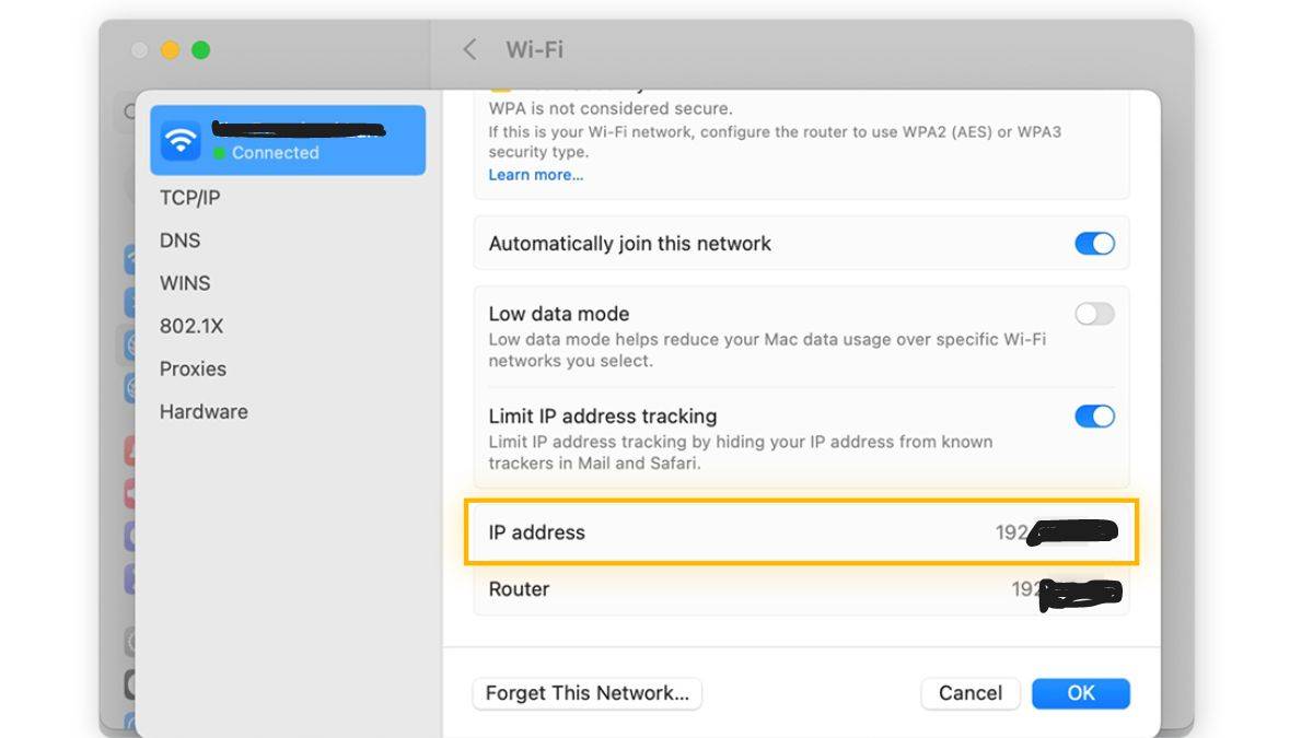 Ip address