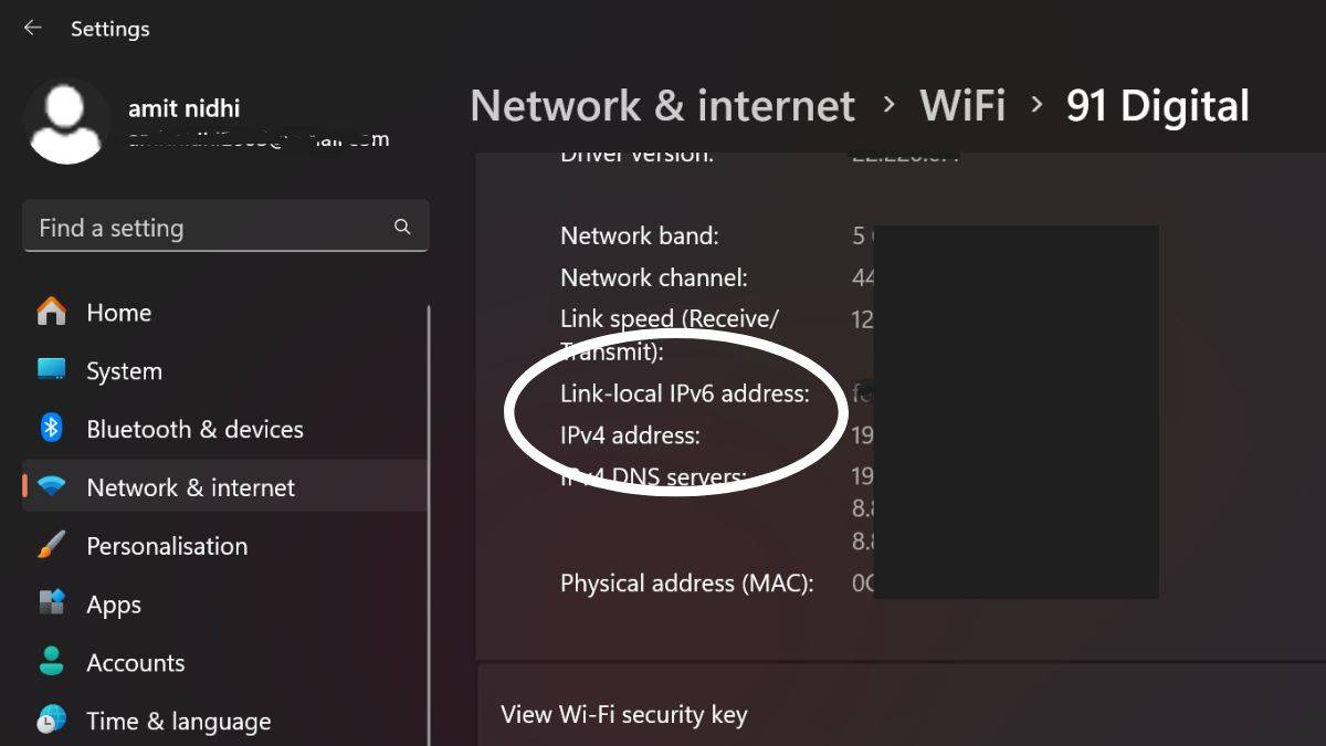 Ip address