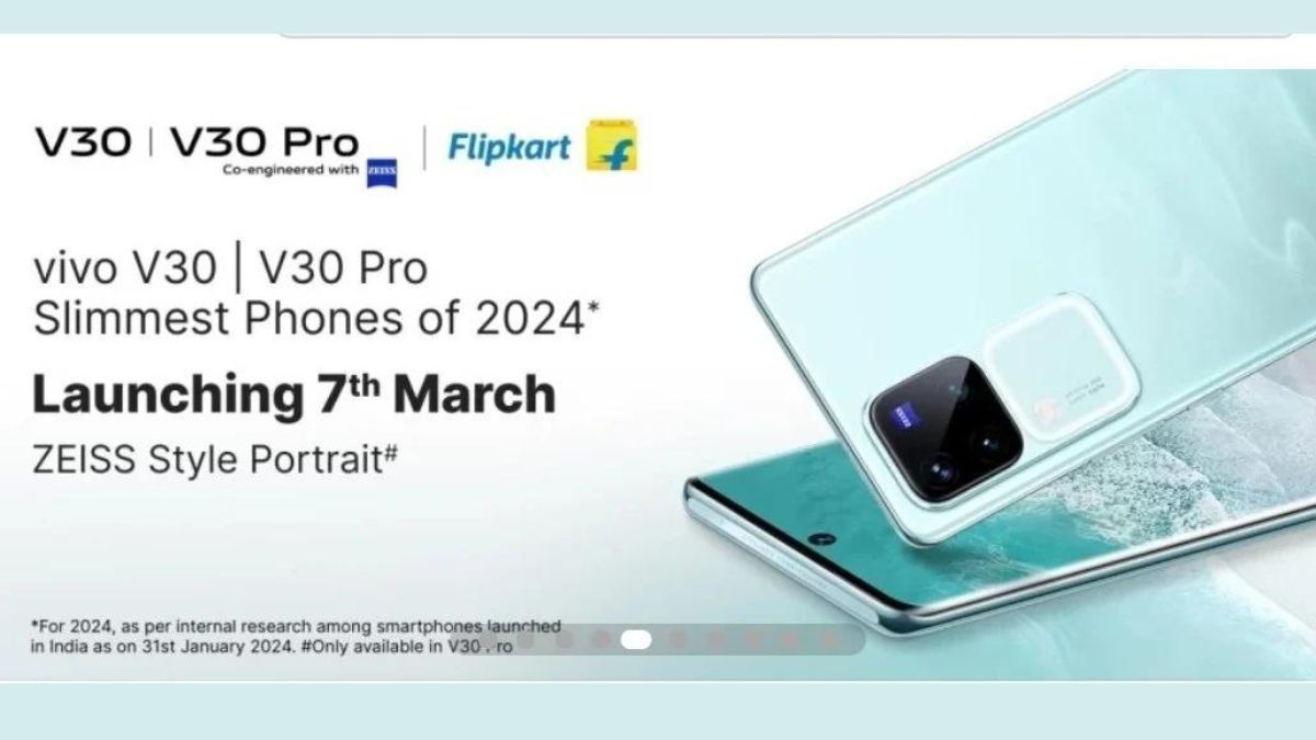 Vivo V30 and V30 Pro India launch date