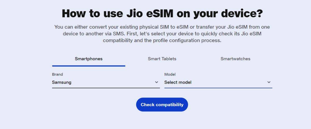 Jio eSIM