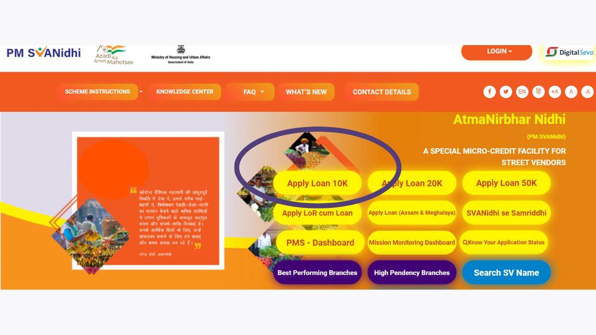 PM Svanidhi Yojana 2024