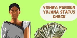 vidhwa pension yojana status check