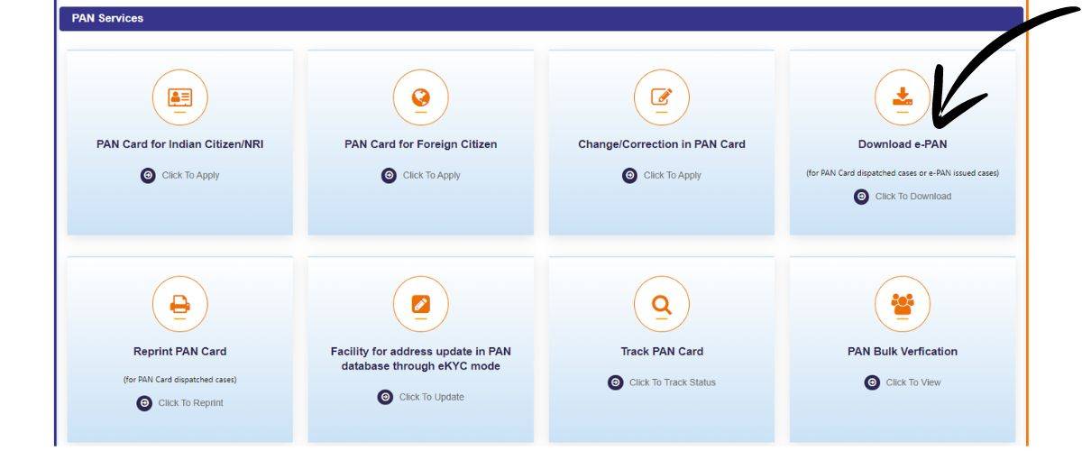 PAN card download
