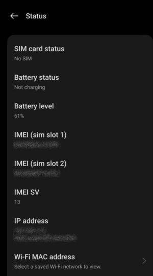 imei number check