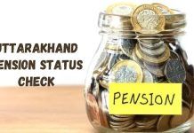 uttarakhand pension status check