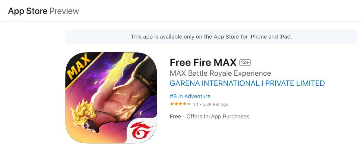 Free Fire Max