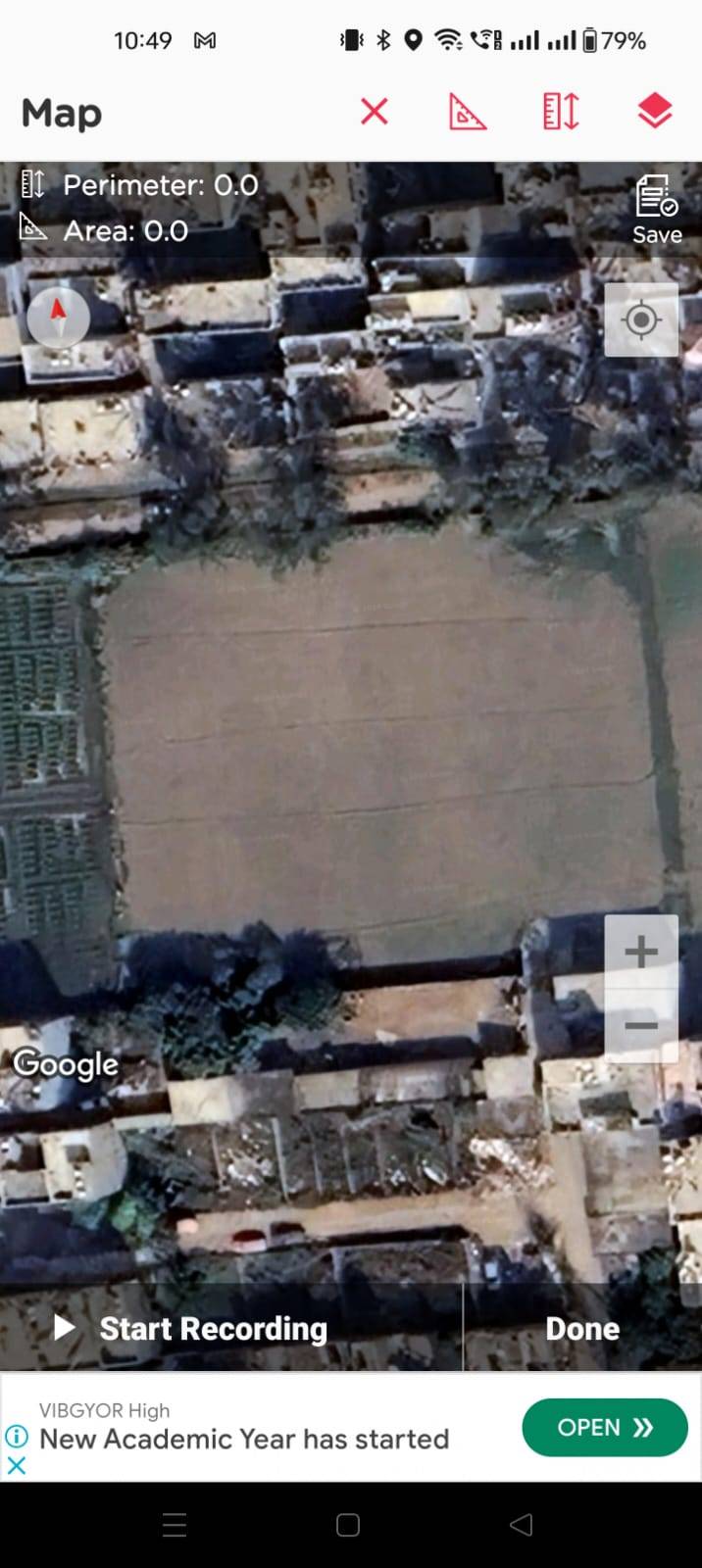 GPS Fields Area Measure Tool