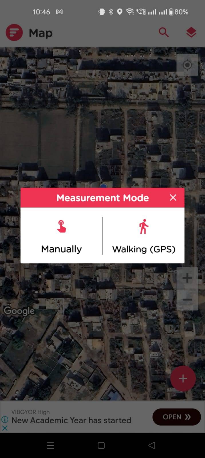 GPS Fields Area Measure Tool