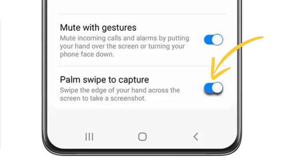 How to take screenshot on Samsung