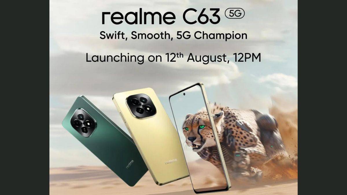 Realme C63 5G இந்தியாவில் அறிமுகப்படுத்தப்பட்ட தேதி