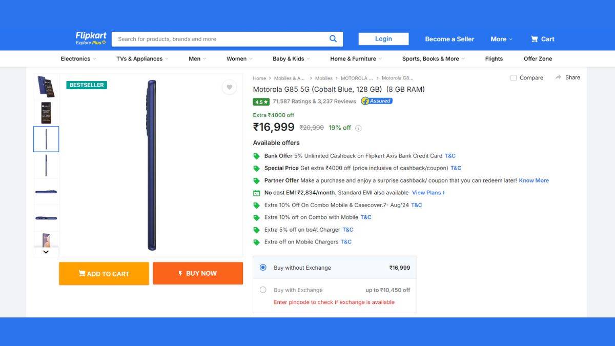 moto-g85-5g-price-discounted-in-india-flipkart-details